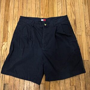 Tommy Hilfiger Men's Navy Flat Front Shorts